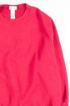 Red Recycled Sweatshirt 2