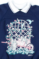 Kittens Collared Sweatshirt