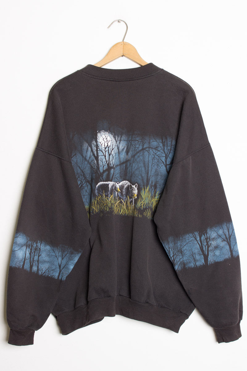 Moonlit Bears Vintage Sweatshirt