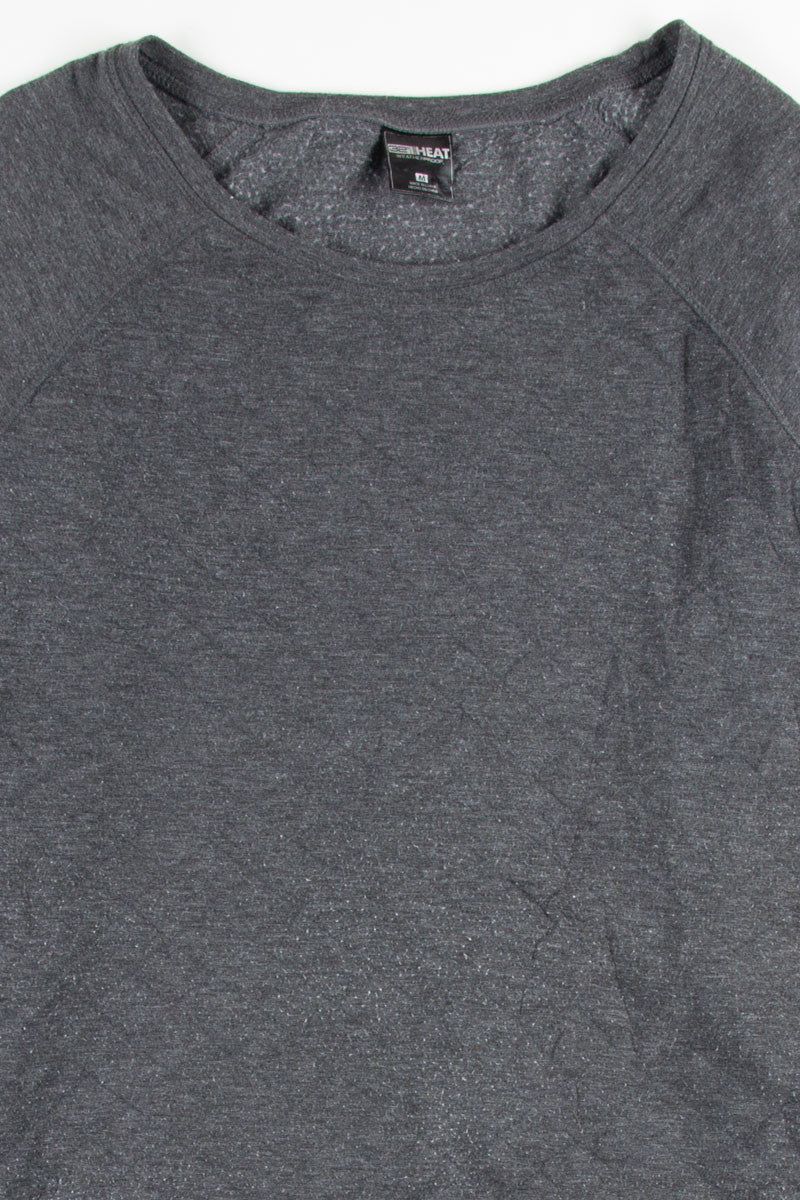 Quilted Charcoal Sweatshirt