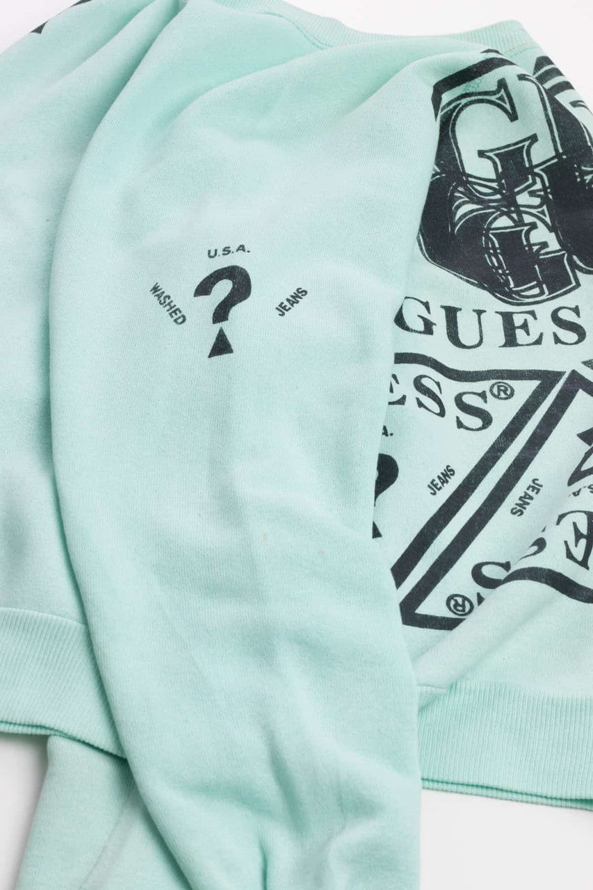 Bootleg Test Print Guess Sweatshirt