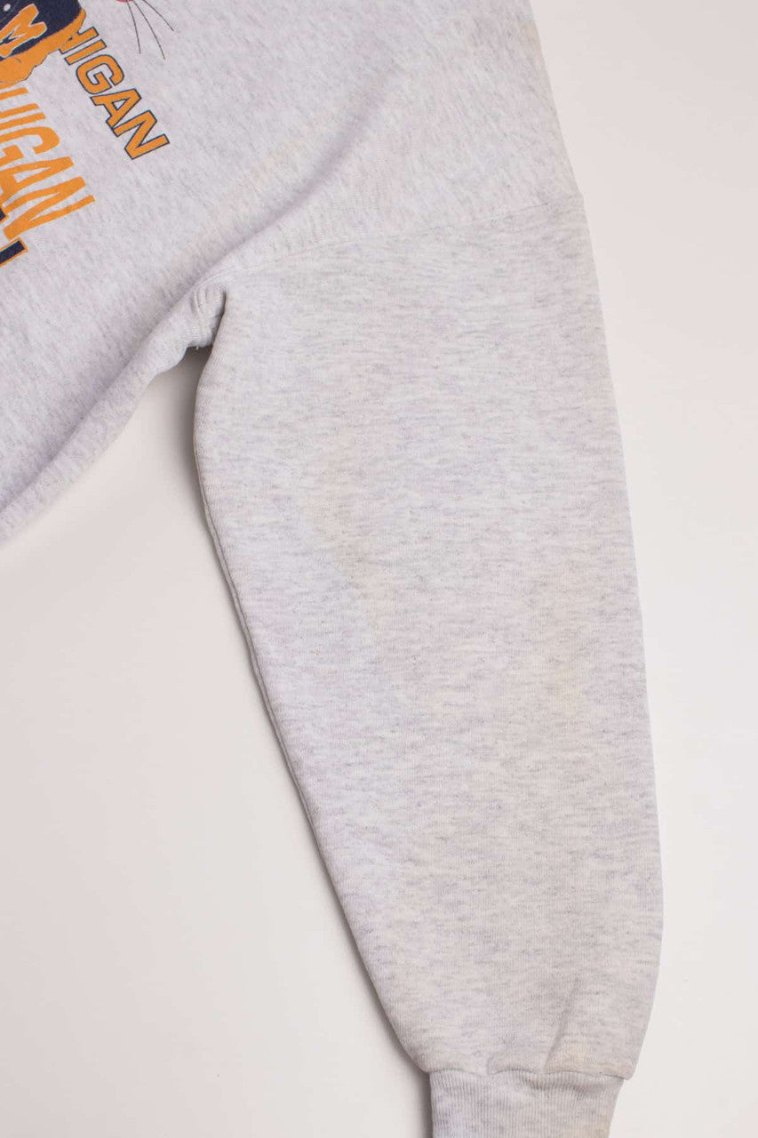 Michigan Pink Panthor Vintage Sweatshirt