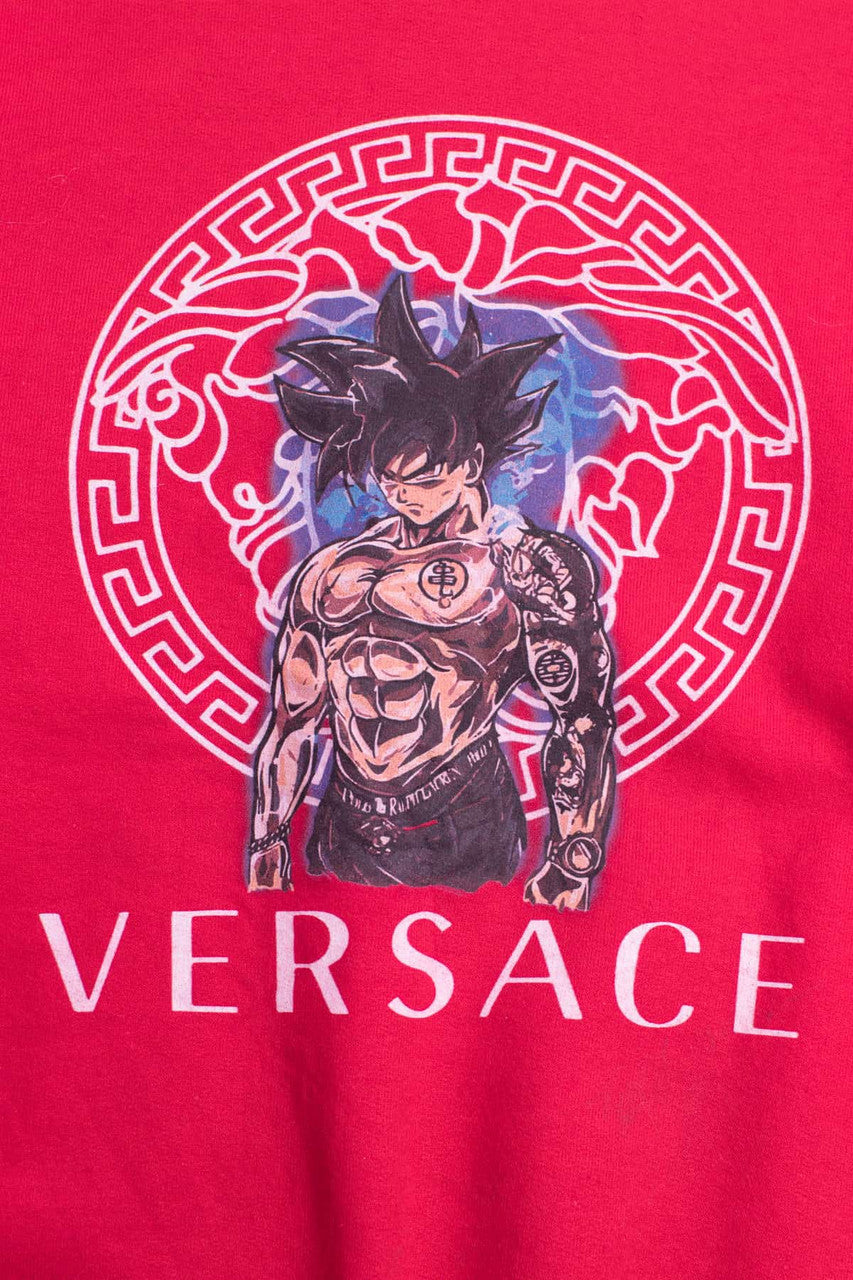 Double Print Designer Bootleg Sweatshirt