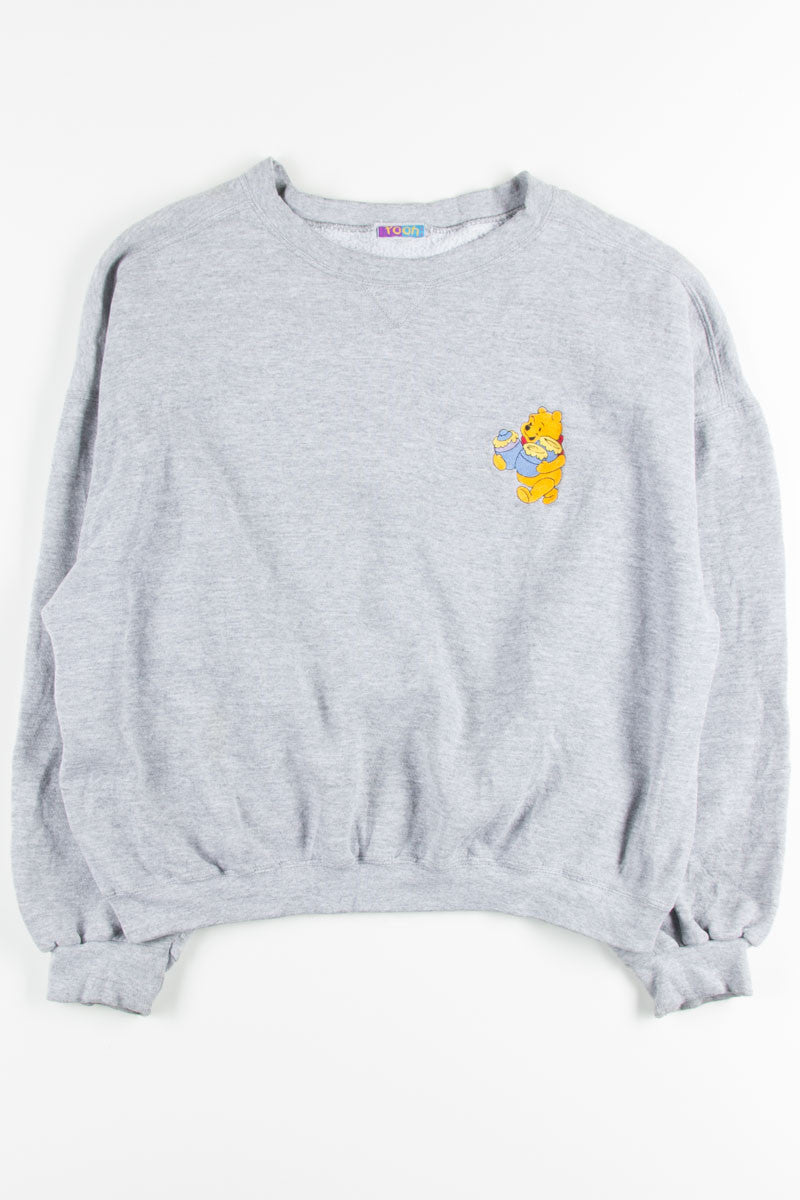 Embroidered Winnie The Pooh Sweatshirt