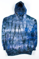 Black & Blue Tie Dye Hoodie