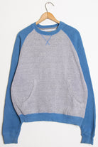 Blue and Grey Vintage Sweatshirt