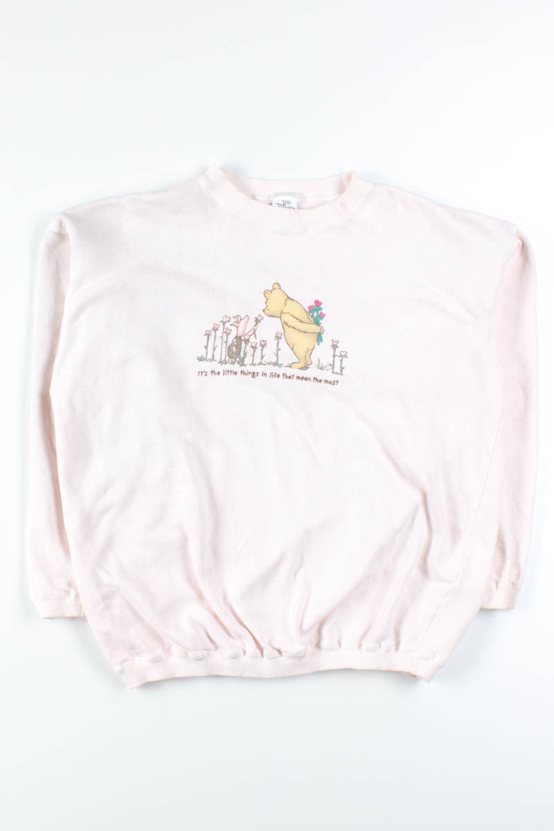 It's The Little Things Pooh Sweatshirt
