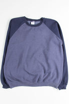Blue Baseball Style Sweatshirt
