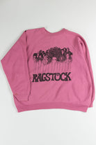 Mauve Ragstock Forest People Print Sweatshirt