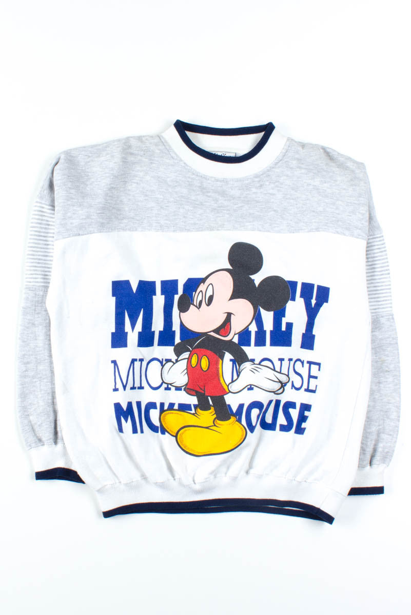 Block Mickey Sweatshirt (M)