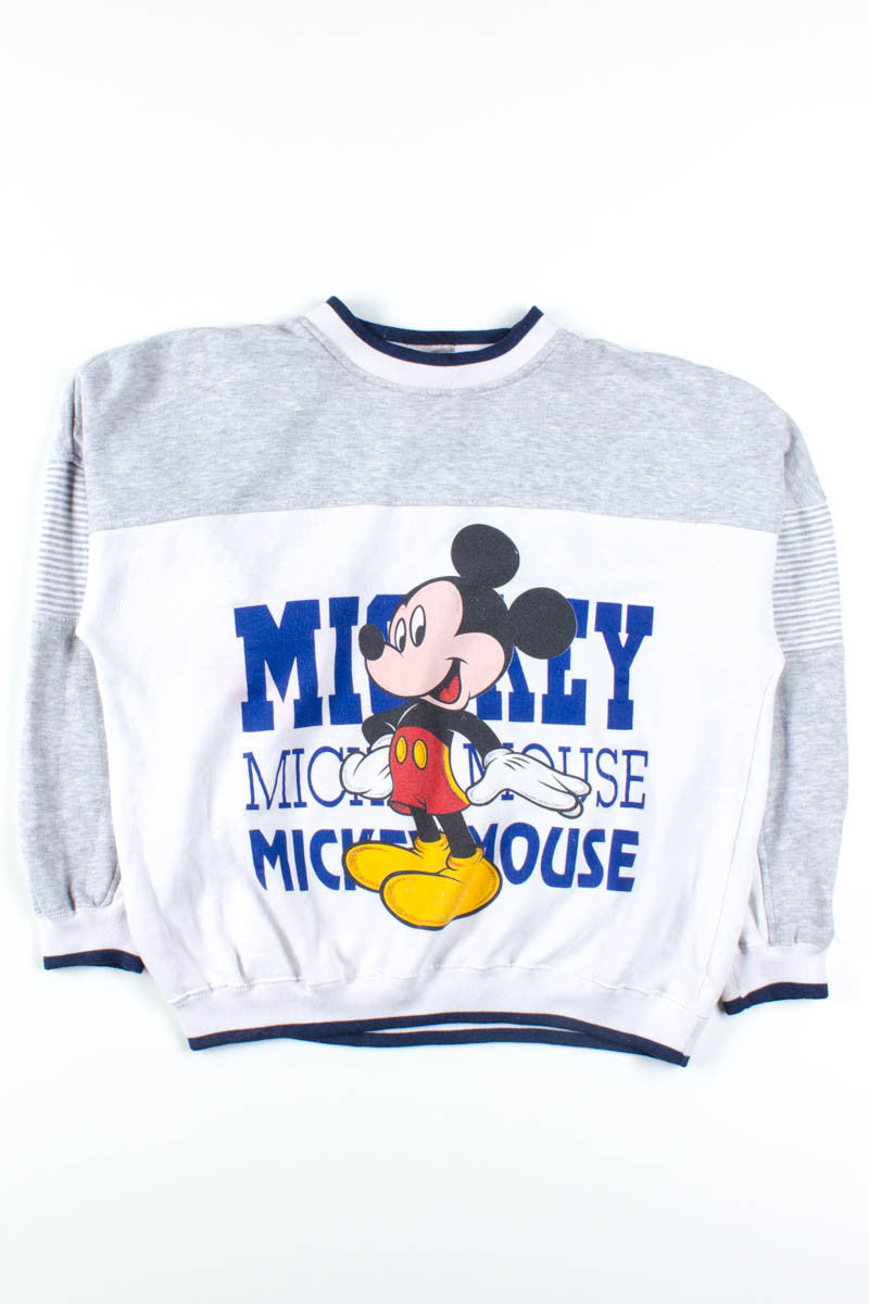 Block Mickey Sweatshirt (L)