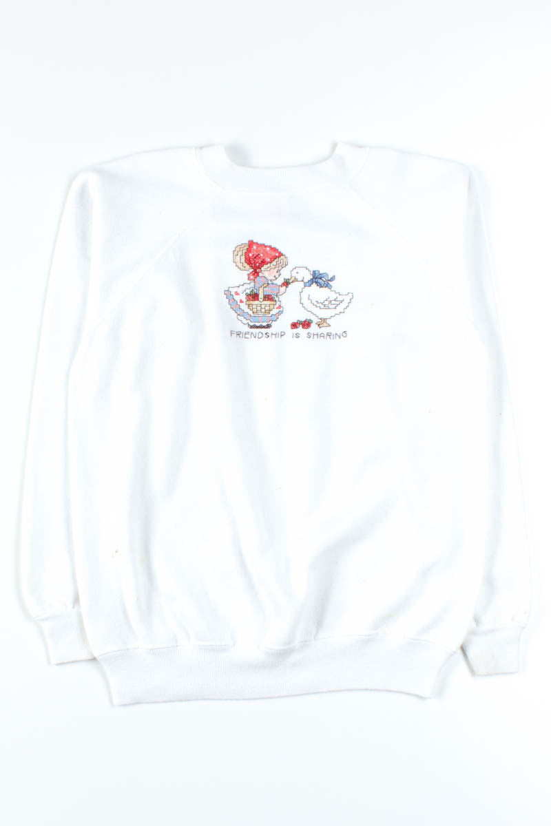 Friendship Is Sharing Sweatshirt