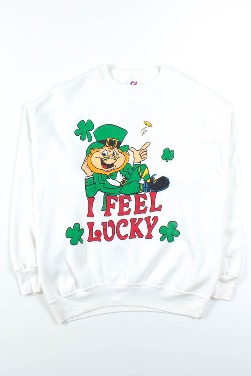I Feel Lucky Sweatshirt