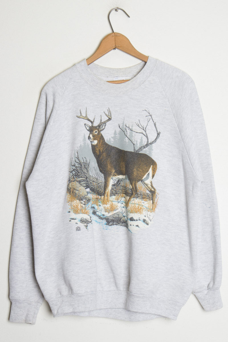 Vintage Deer Sweatshirt 1