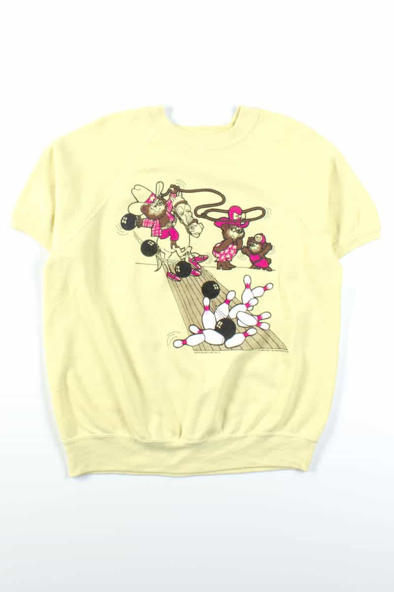 Rodeo Bowling Short Sleeve Sweatshirt
