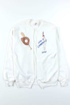 1990 Baseball Champions Open Front Sweatshirt