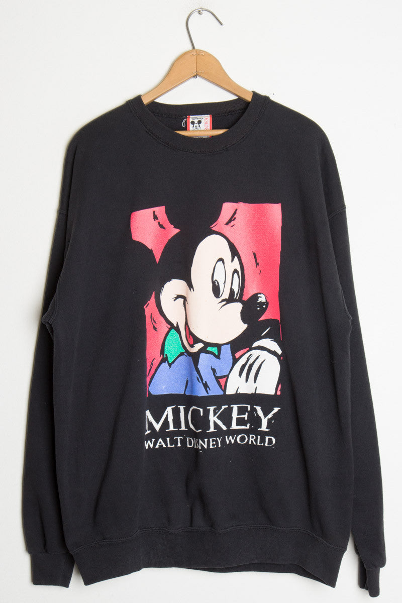 Vintage Mickey Screenprint Sweatshirt