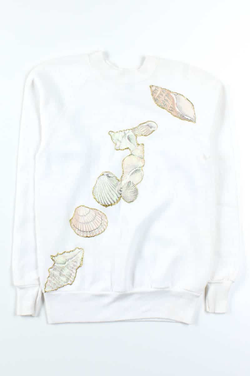 Glitter Shells Sweatshirt