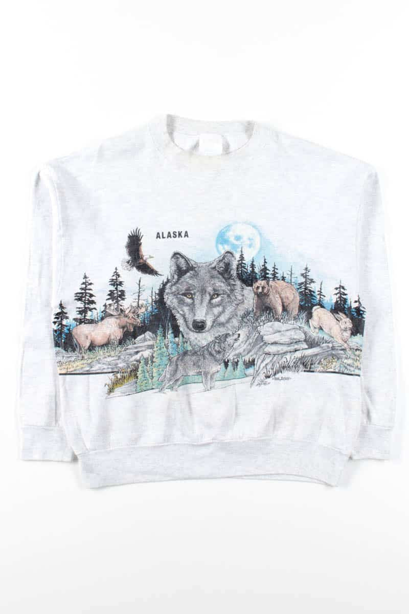 Alaska Wildlife Sweatshirt