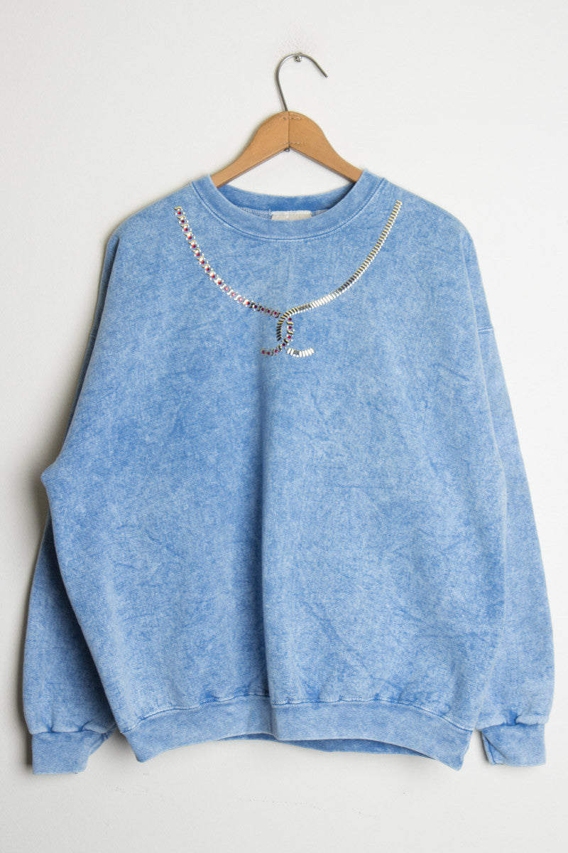 Stone Washed Boxy Vintage Sweatshirt