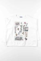 Bonjour Canvas Sweatshirt