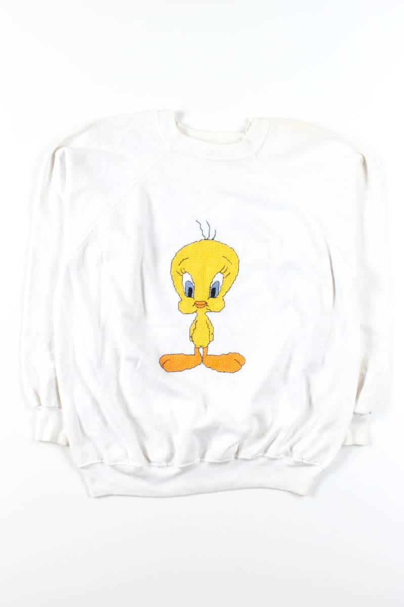 Stitched Tweety Bird Sweatshirt