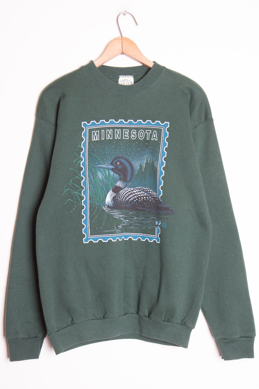 Minnesota Loon Stamp Sweatshirt