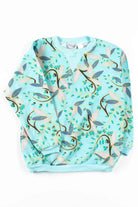 Mint Floral Pocket Sweatshirt