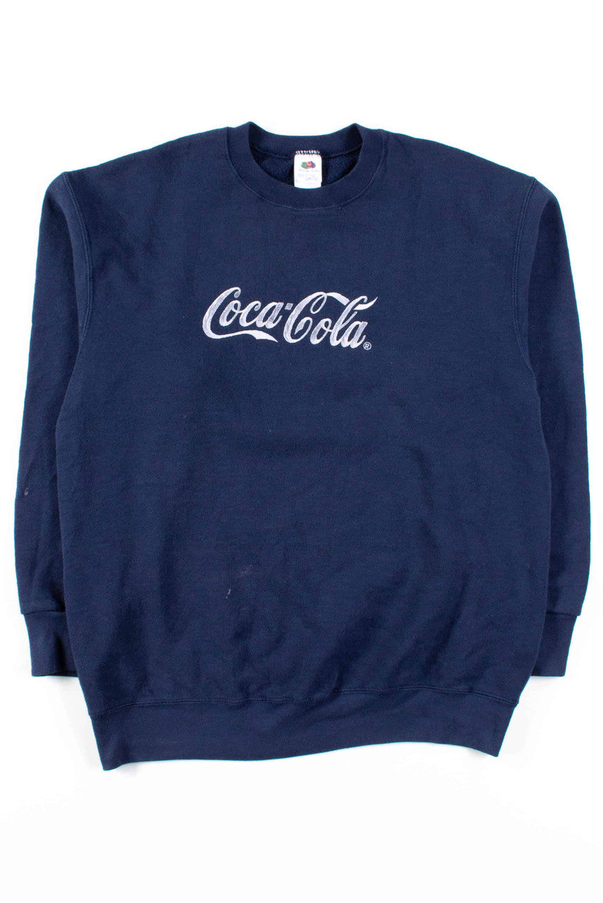 Navy Coca-Cola Sweatshirt