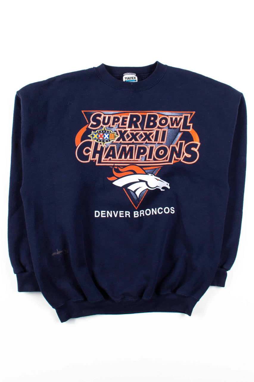 Super Bowl XXXII Champion Broncos Sweatshirt