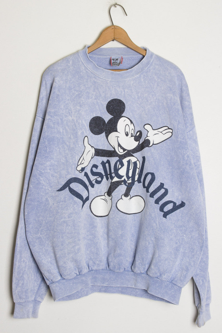 Acid Wash Mickey Sweatshirt