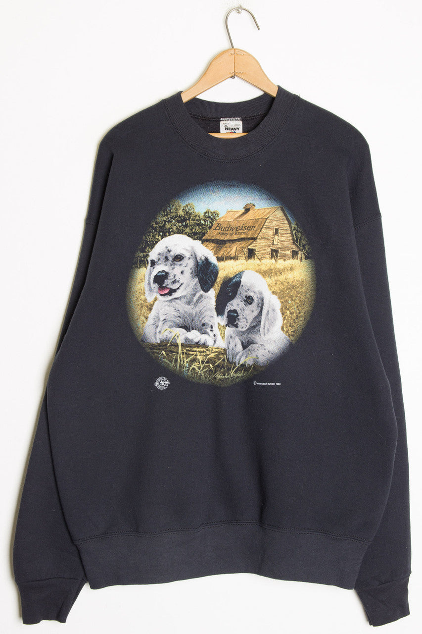 Budweiser Puppy Sweatshirt