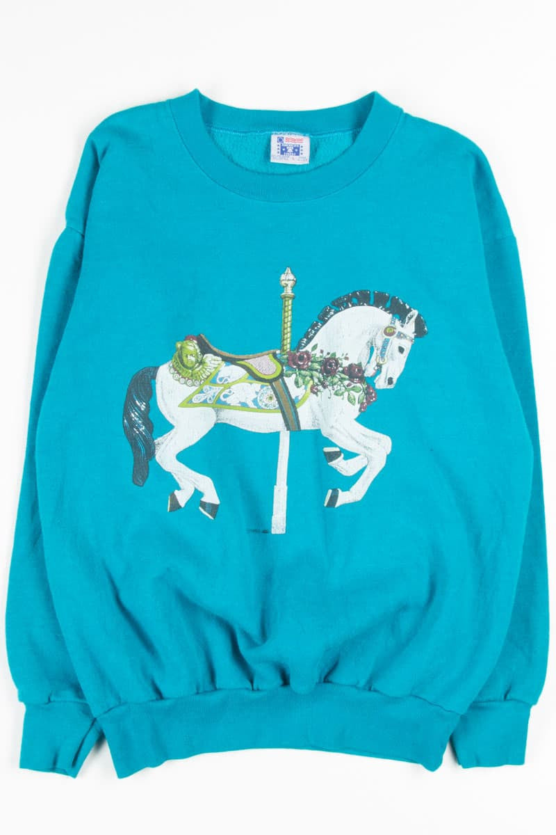 Carousel Horse Sweatshirt
