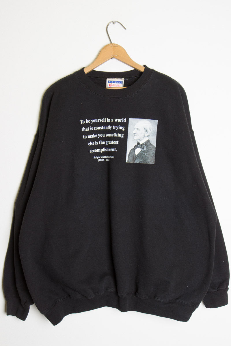 Emerson Quote Vintage Sweatshirt