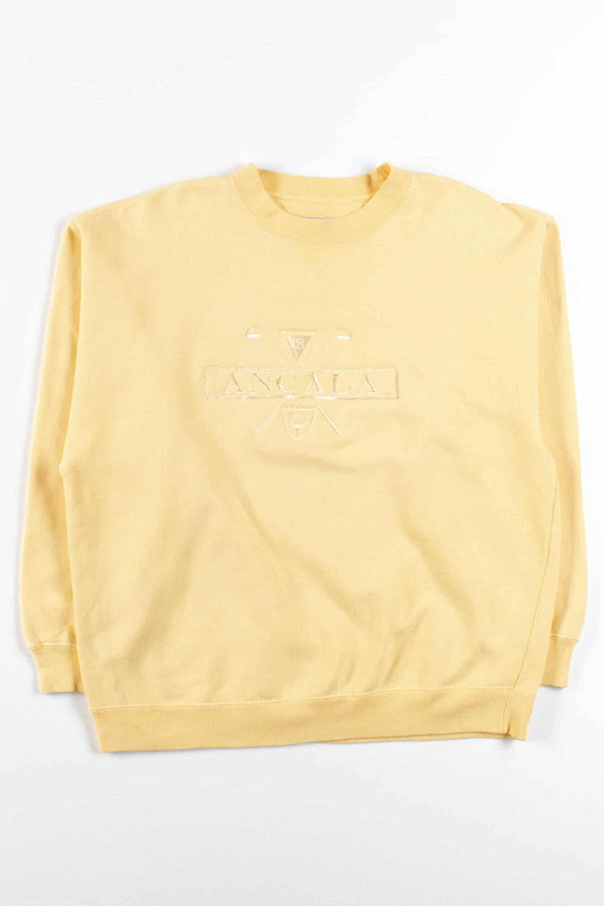 Yellow Ancala Country Club Sweatshirt
