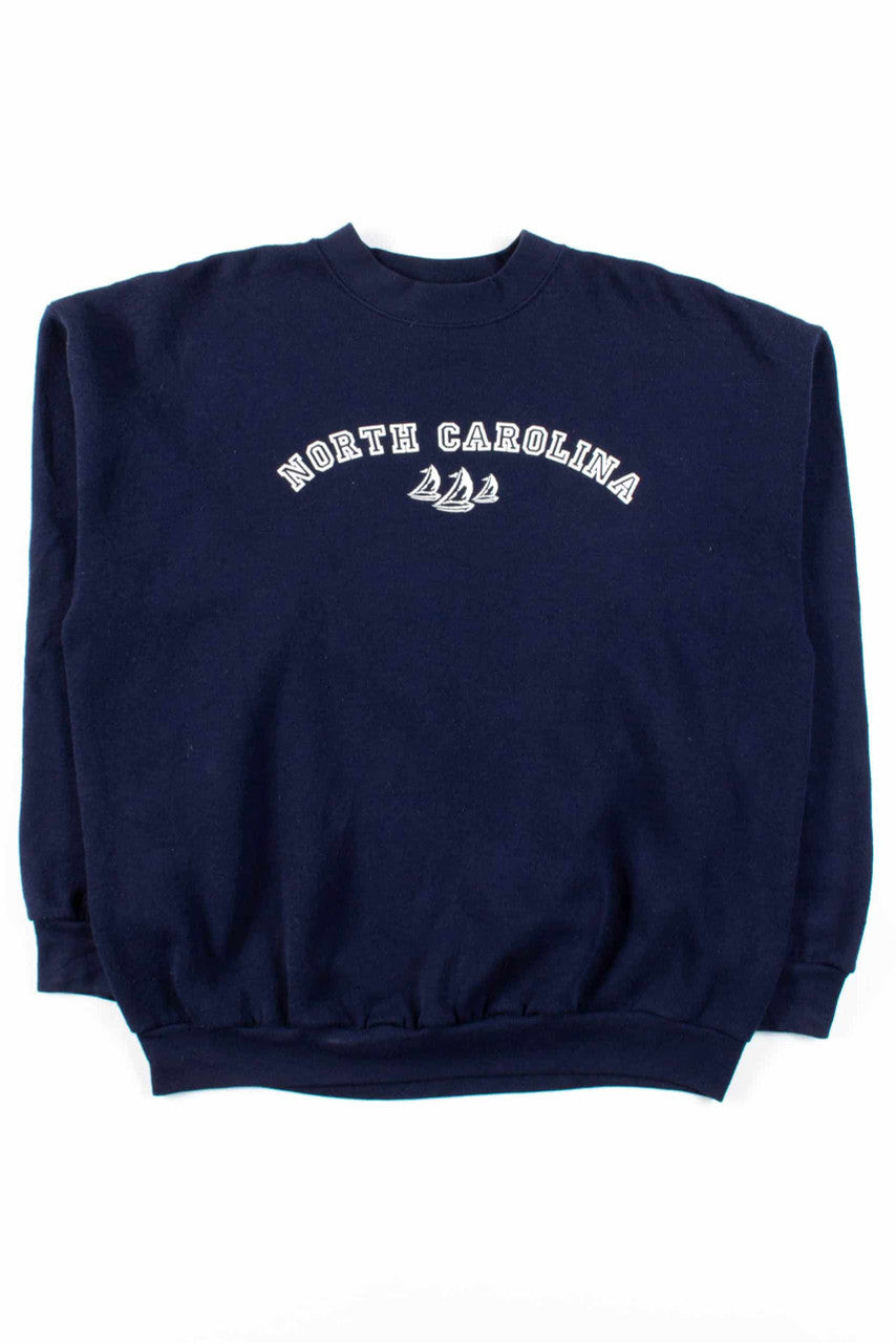 North Carolina Sailboats Sweatshirt
