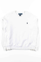 White Polo Sweatshirt