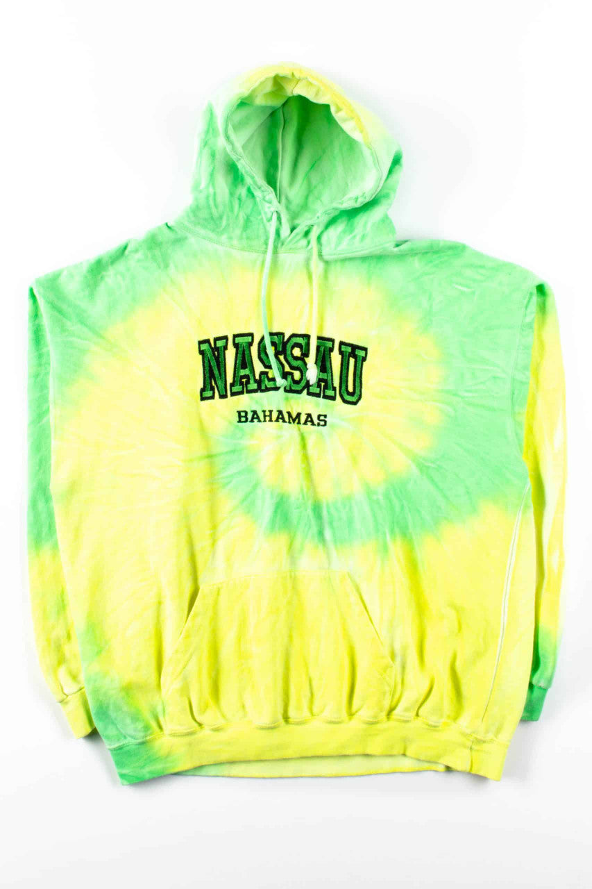 Nassau Bahamas Tie Dye Hoodie