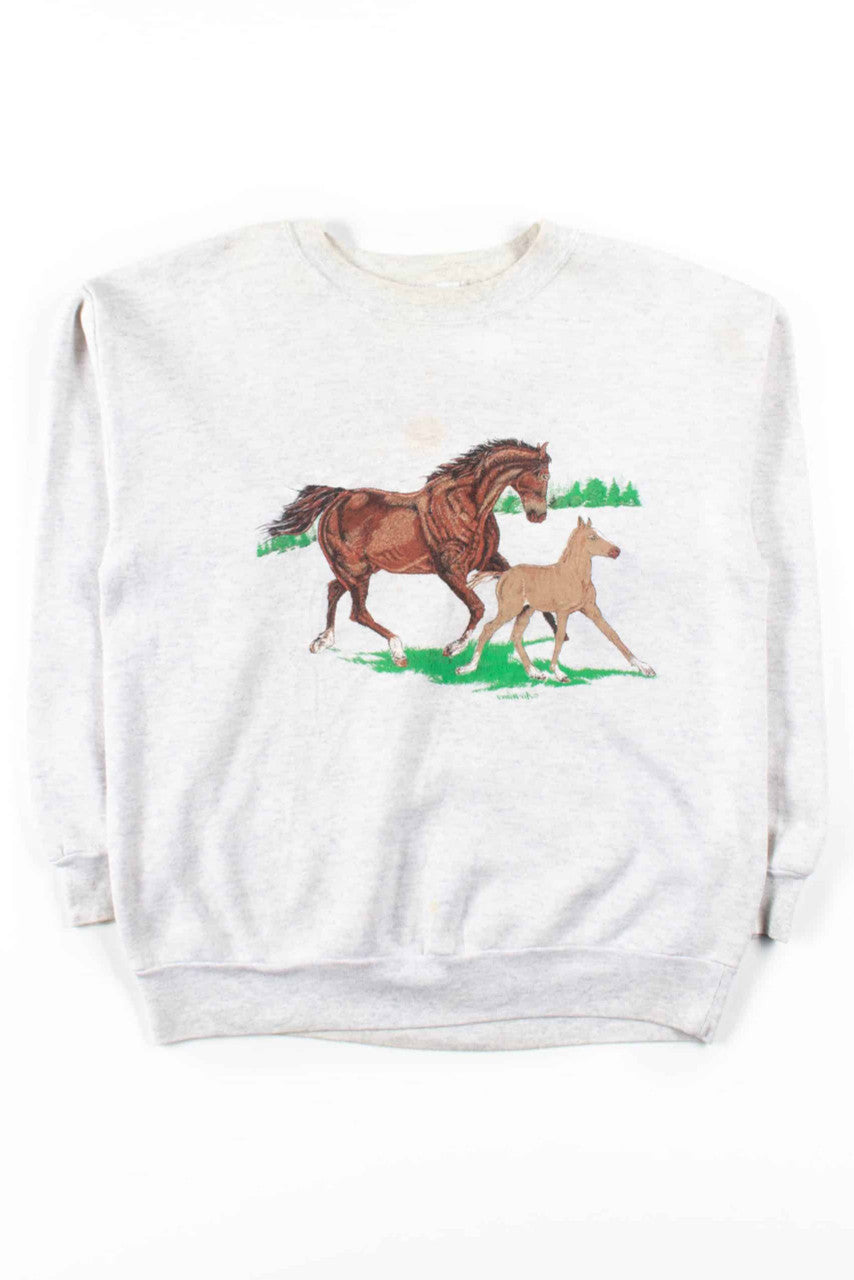 Two Horses Sweatshirt