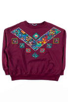 Multicolor Squares Sweatshirt