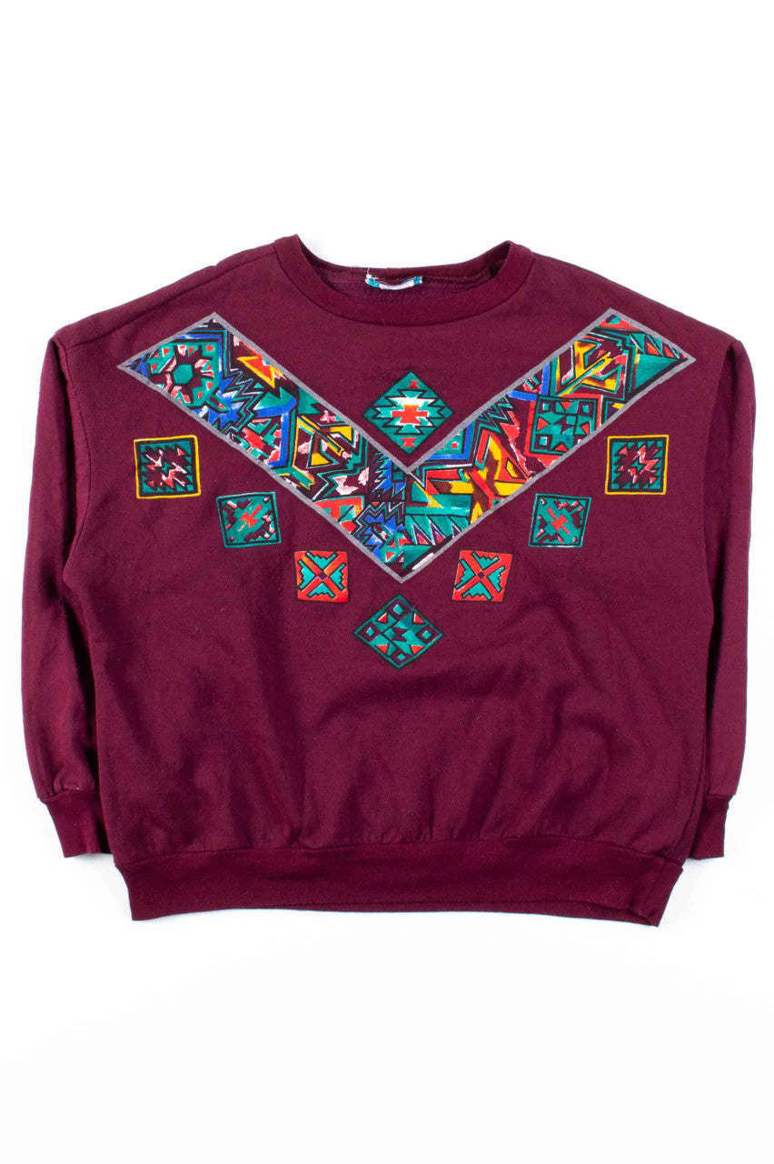 Multicolor Squares Sweatshirt