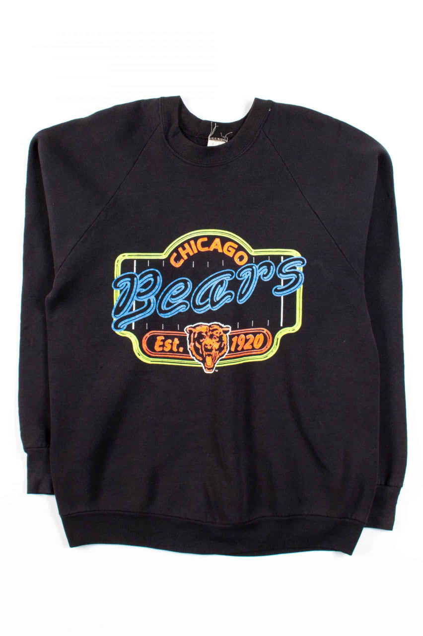Neon Chicago Bears Sweatshirt