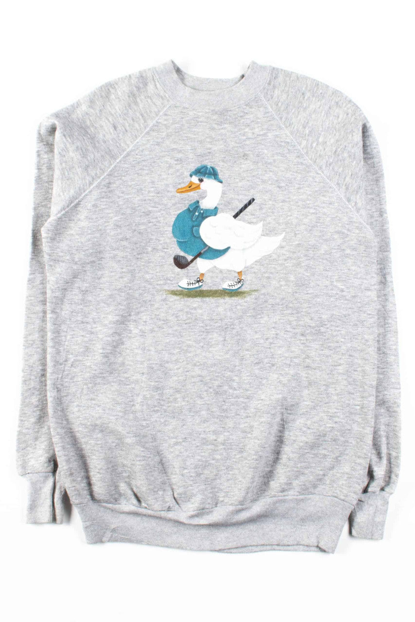 Golf Duck Vintage Sweatshirt