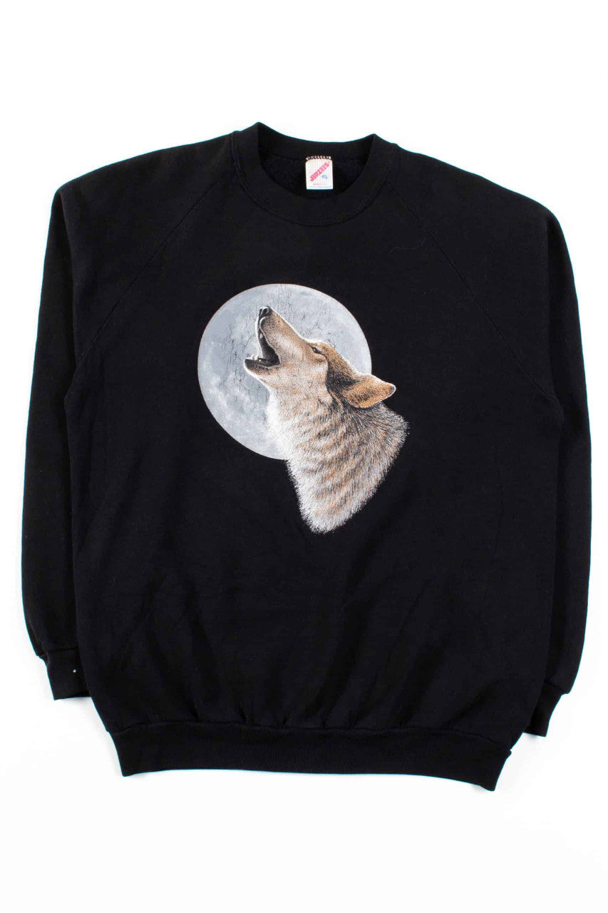 Wolf Howl Vintage Sweatshirt