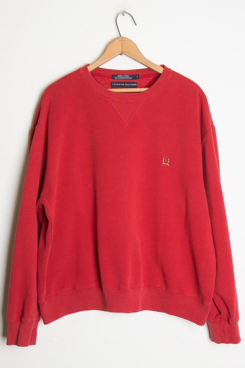 Vintage Tommy Hilfiger Crest Sweatshirt