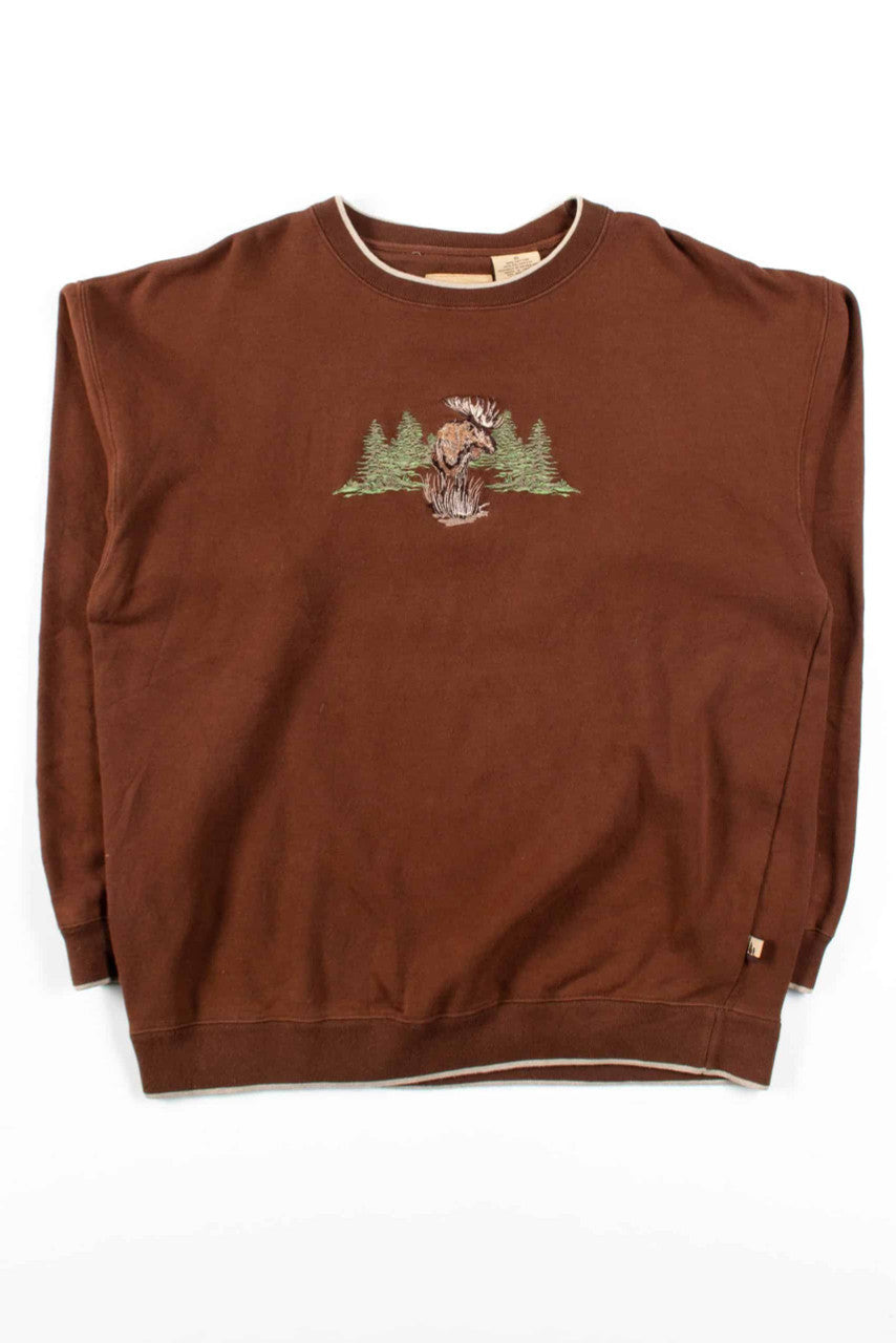 Brown Moose Sweatshirt
