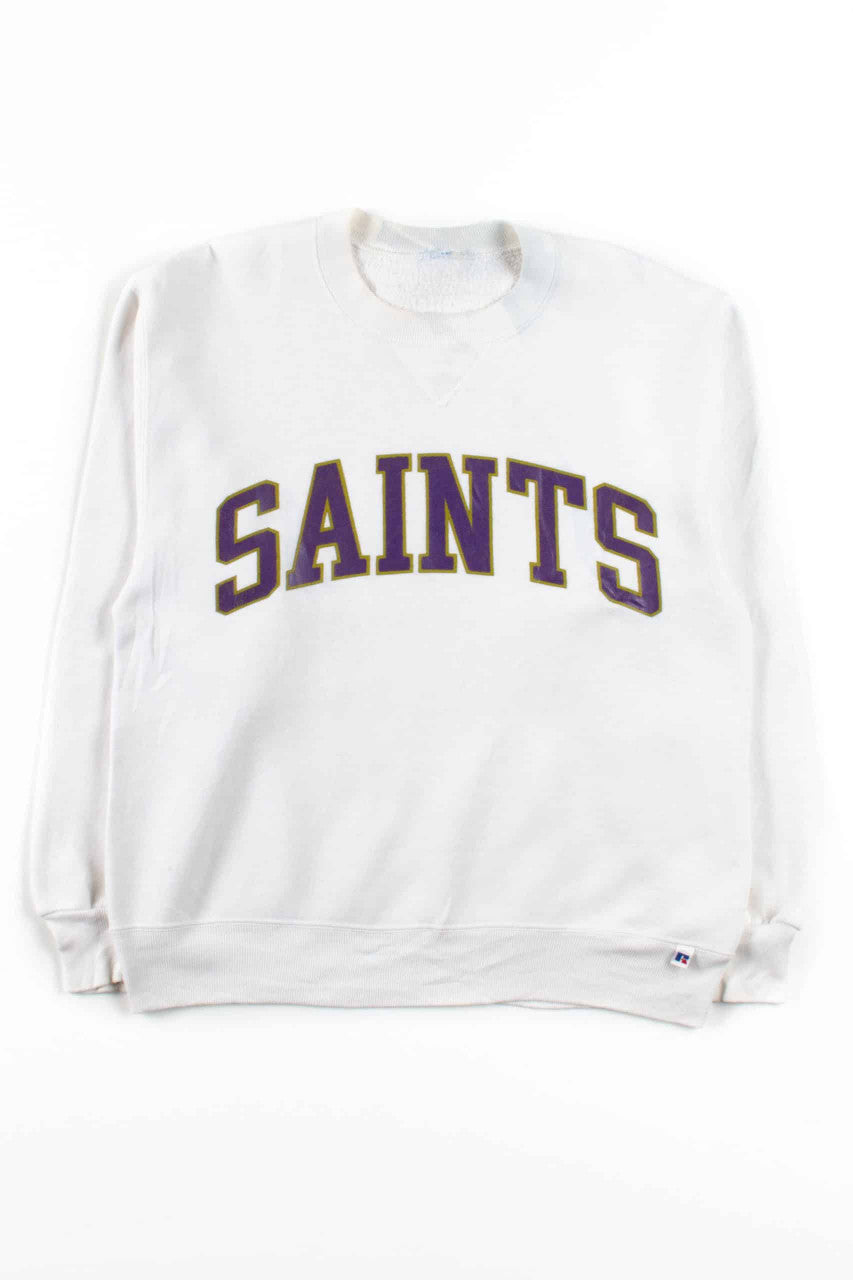 White Saints Sweatshirt