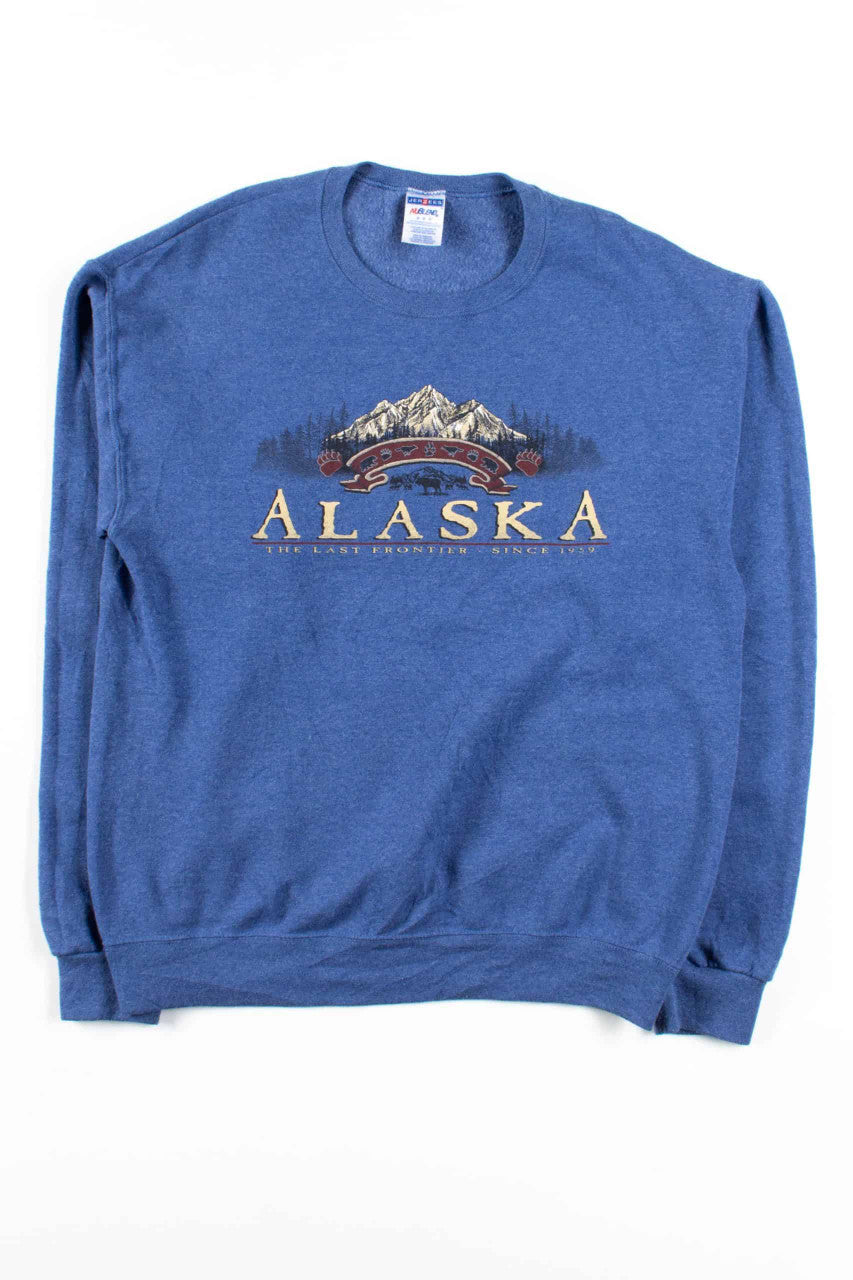 Alaska The Last Frontier Sweatshirt 1