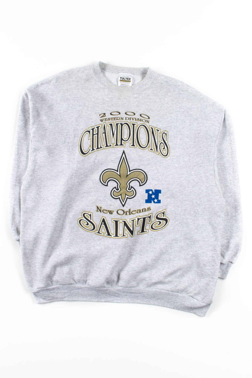 New Orleans Saints 2000 Western Division Champs Sweatshirt