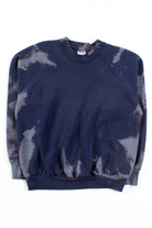 Navy Spider Bleached Sweatshirt